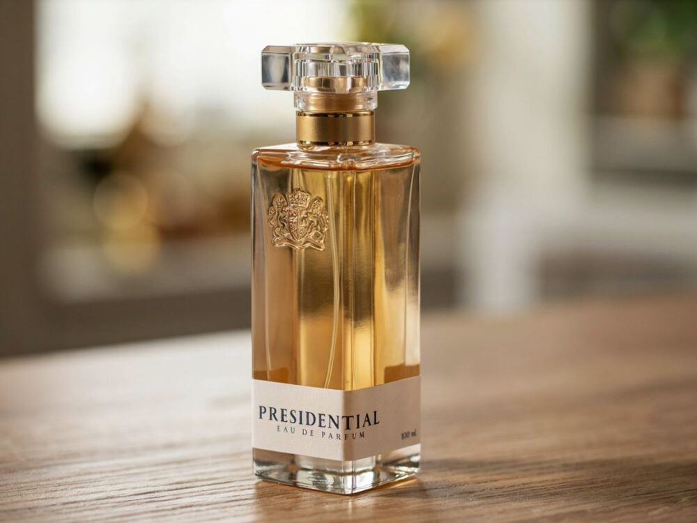 sprawdzanie opakowania perfum