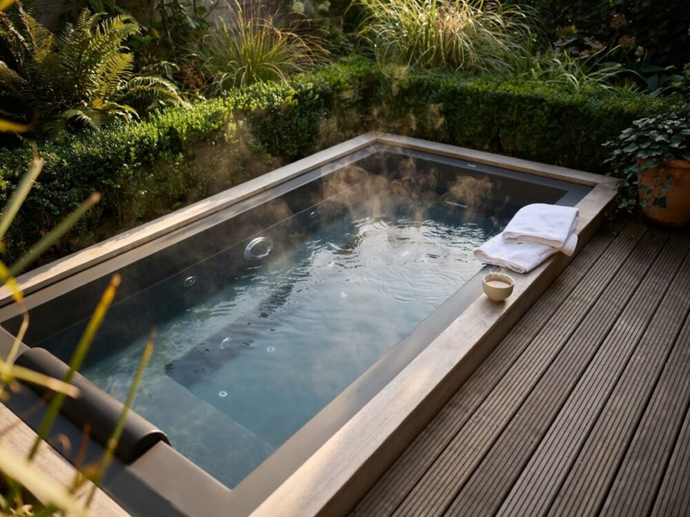 ustawianie temperatury w jacuzzi